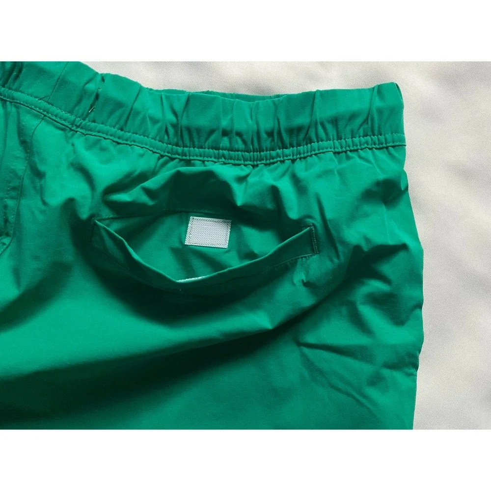 Forever 21 Mens Green Athletic Short Elastic Waist Drawstring Pockets Size 2XL - Picture 3 of 9